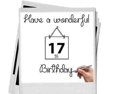17th Birthday Wishes | Birthday Messages For 17 Year Olds