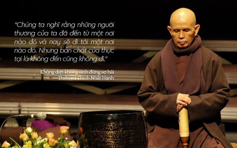 No death, no birth, don't be afraid - Zen Master Thich Nhat Hanh