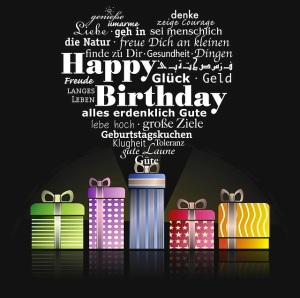 awesome birthday wishes for friends in german