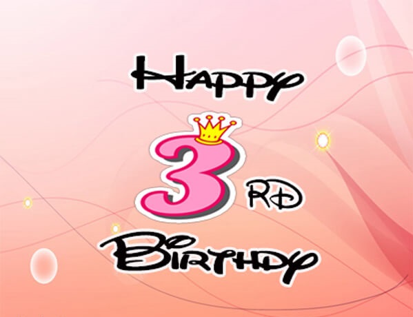 3rd Birthday Wishes