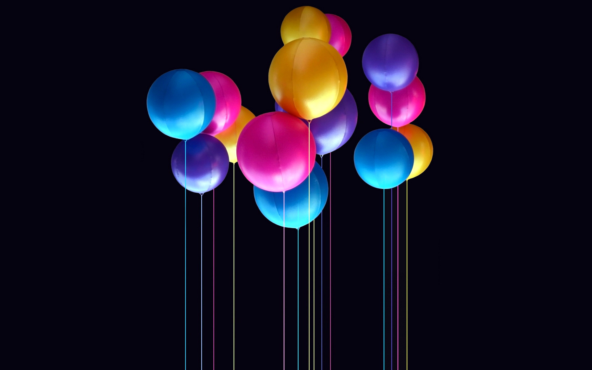 Balloons Party Theme HD Image (10)