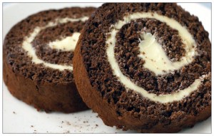 Chocolate Roll Birthday Cake Recipe